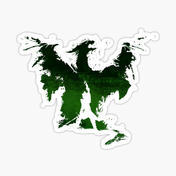 Lead them or fall! Sticker