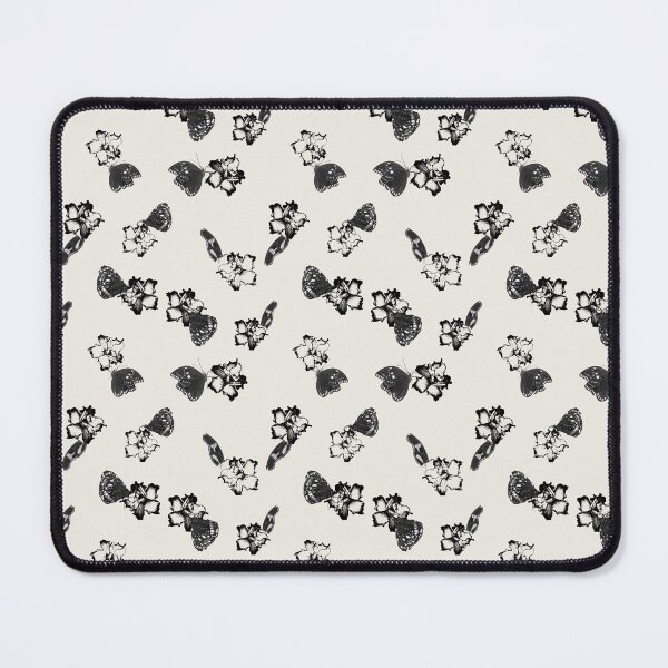 Item preview, Black and White Butterflies on Hybiscus designed and sold by STHoganArtist.