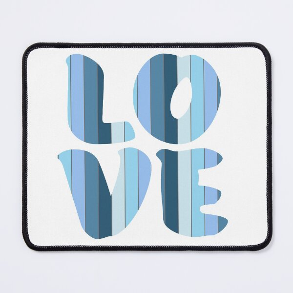 Item preview, Letters spelling LOVE with colorful stripes designed and sold by With My Hands By K.