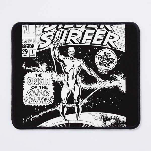 Item preview, SILVER SURFER- JOHN BUSCEMA Essential T-Shirt designed and sold by sandrarpetrone.