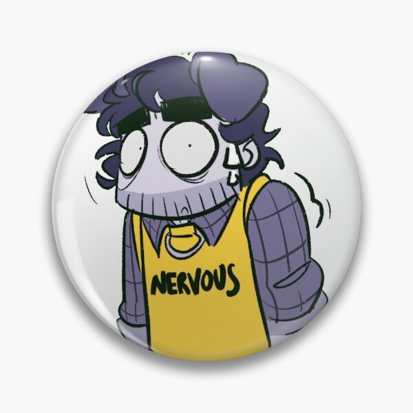Item preview, Just a Nervous Little Guy designed and sold by alilcartoonie.