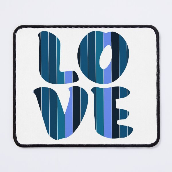 Item preview, Letters spelling LOVE with colorful stripes designed and sold by With My Hands By K.