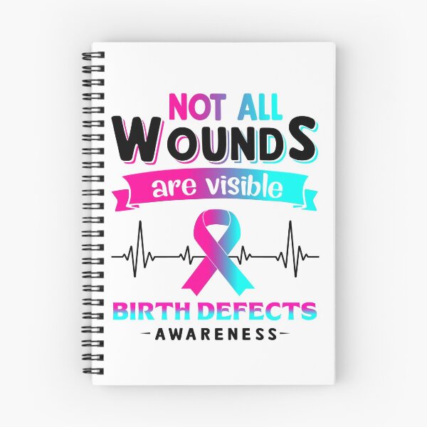 Item preview, Birth defects Awareness Not All Wounds Are Visible designed and sold by Victormoratalla.