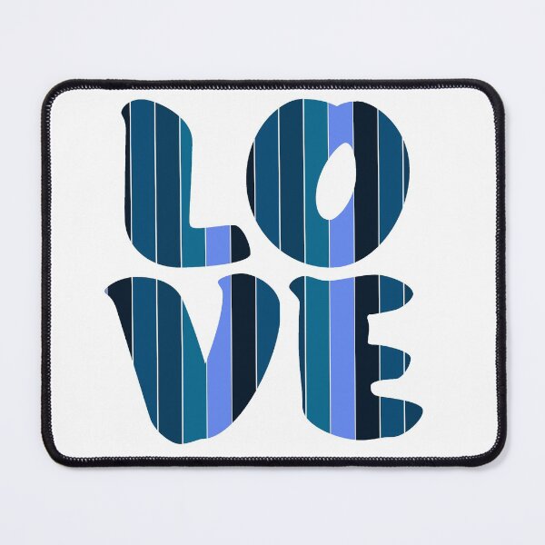 Item preview, Letters spelling LOVE with colorful stripes designed and sold by With My Hands By K.