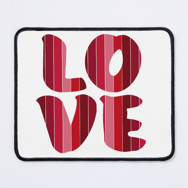 Item preview, Letters spelling LOVE with colorful stripes designed and sold by With My Hands By K.