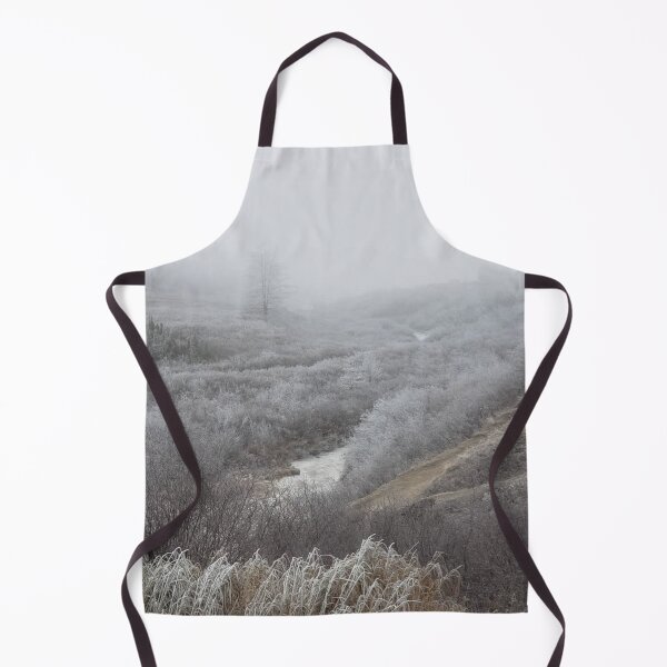 Item preview, Frosty morning in the fog in Kuujjuaq, Nunavik designed and sold by celinebisson.