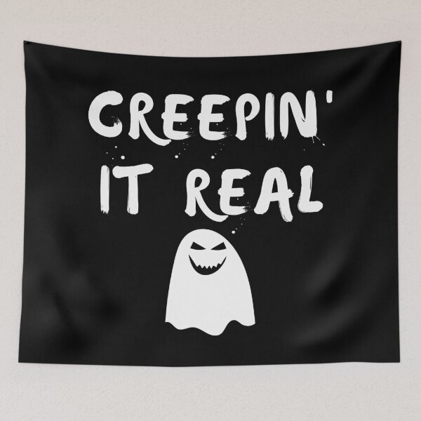 Item preview, Creepin It Real. Fun Halloween Costume, Candy Bag designed and sold by That Cheeky Tee.