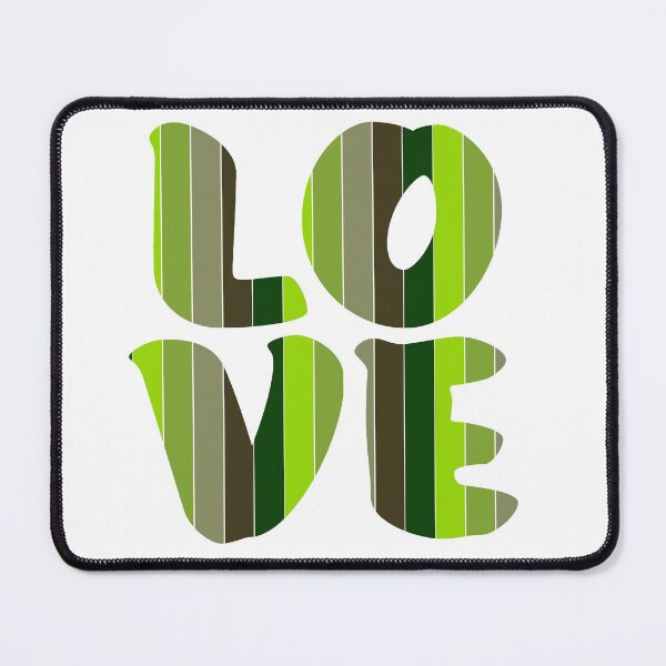 Item preview, Letters spelling LOVE with colorful stripes designed and sold by With My Hands By K.