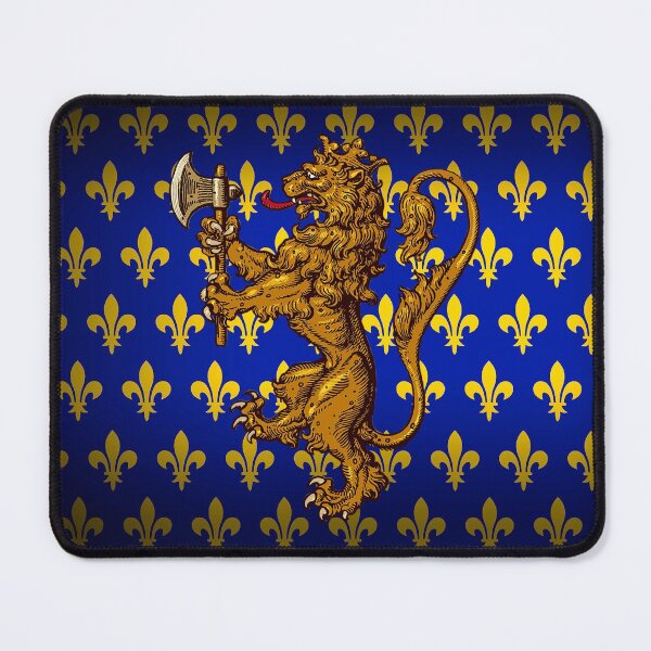 Golden Lion - Heraldic Mouse Pad
