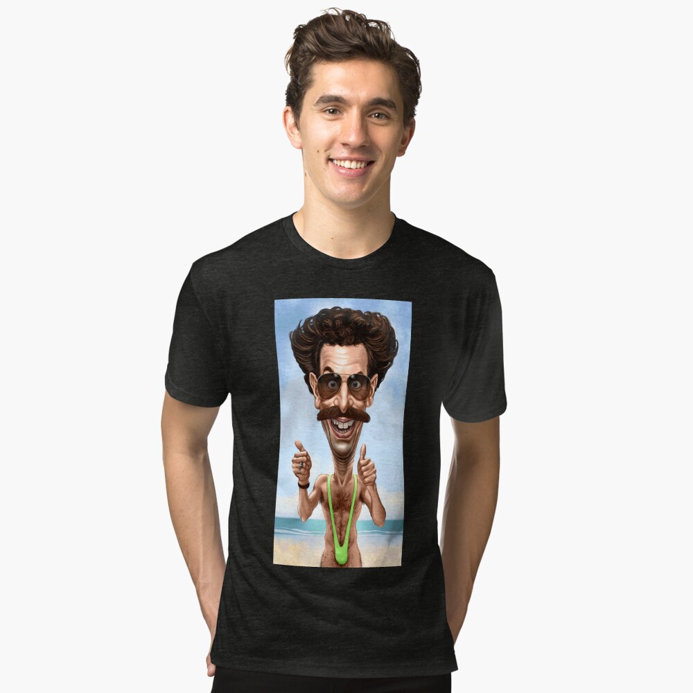 borat this shirt is black not