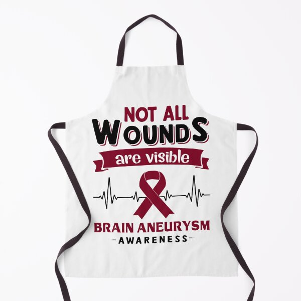 Item preview, Brain Aneurysm Awareness Not All Wounds Are Visible designed and sold by Victormoratalla.