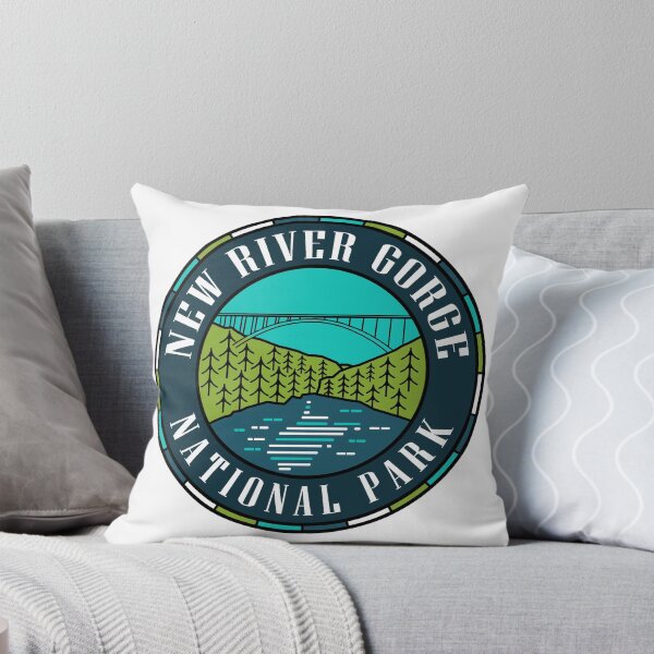 Item preview, New River Gorge National Park Blue designed and sold by VanyaKar.