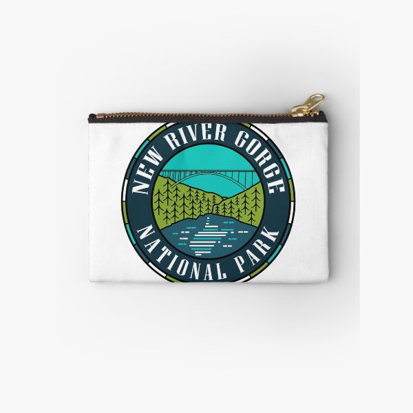 Item preview, New River Gorge National Park Blue designed and sold by VanyaKar.