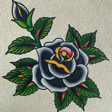 Artwork thumbnail, Black Roses.. by Rpc409chandana