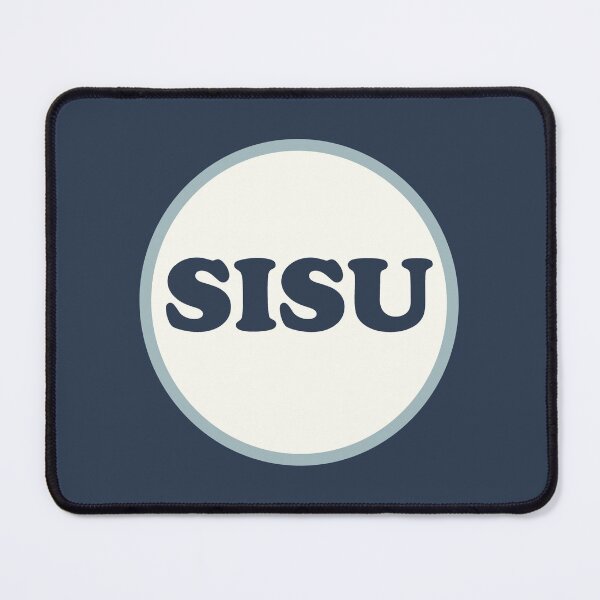 Item preview, SISU in blue designed and sold by Microwhites.