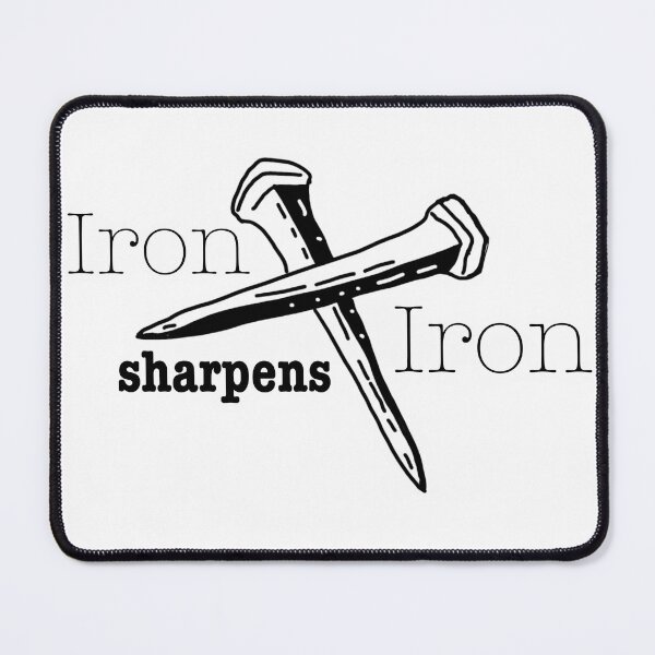 Item preview, Iron sharpens Iron designed and sold by luckymurph.