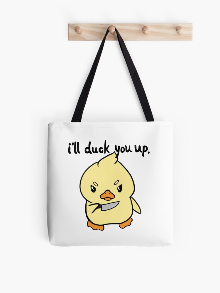 Personalised Duck Poultry Jute Bag – Print My Words