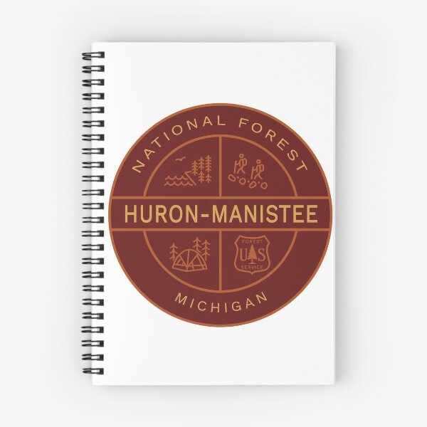 Item preview, Huron-Manistee National Forest Heraldic Logo designed and sold by VanyaKar.