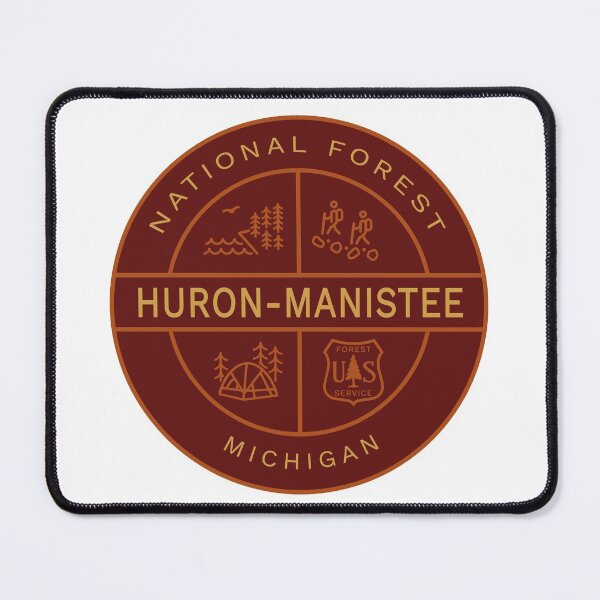 Item preview, Huron-Manistee National Forest Heraldic Logo designed and sold by VanyaKar.