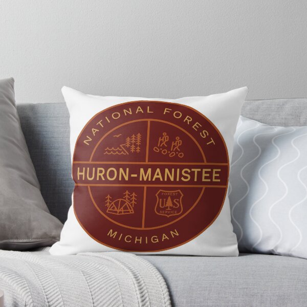Item preview, Huron-Manistee National Forest Heraldic Logo designed and sold by VanyaKar.