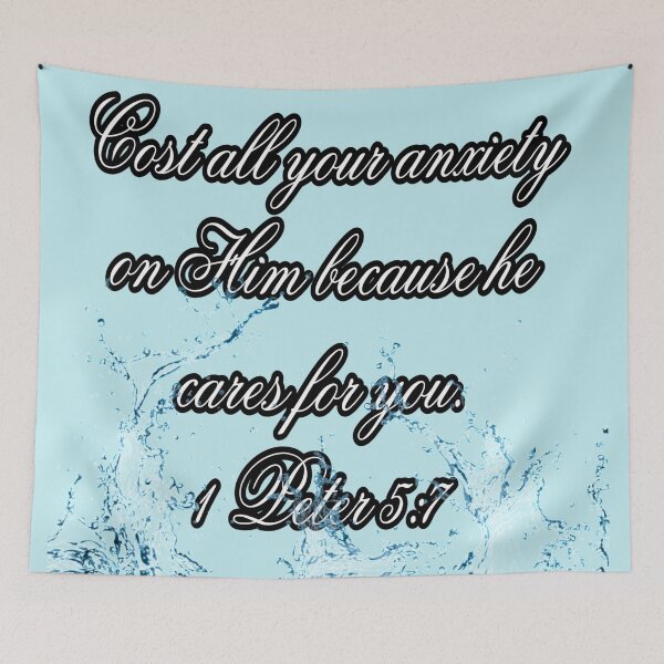 Item preview, 1 Peter 5:7 designed and sold by atroffire.