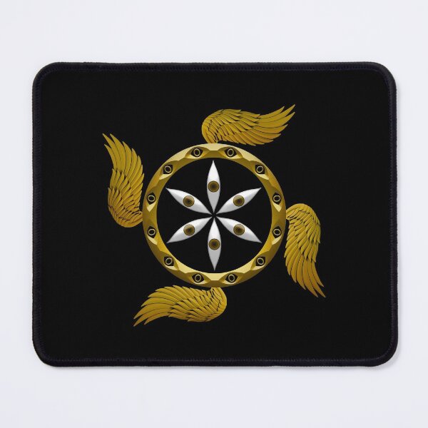 Item preview, Ophanim Throne Wheel Angel Golden | Biblically Accurate Angel designed and sold by tiantanman.