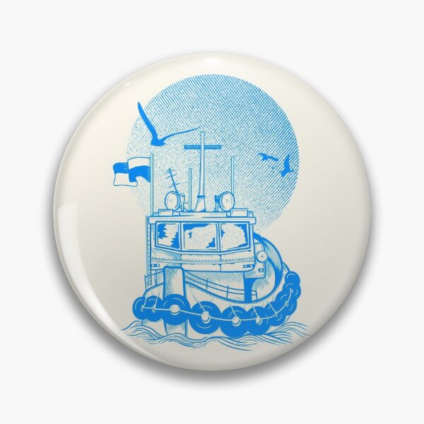 Item preview, Tugboat setting sun designed and sold by piedaydesigns.