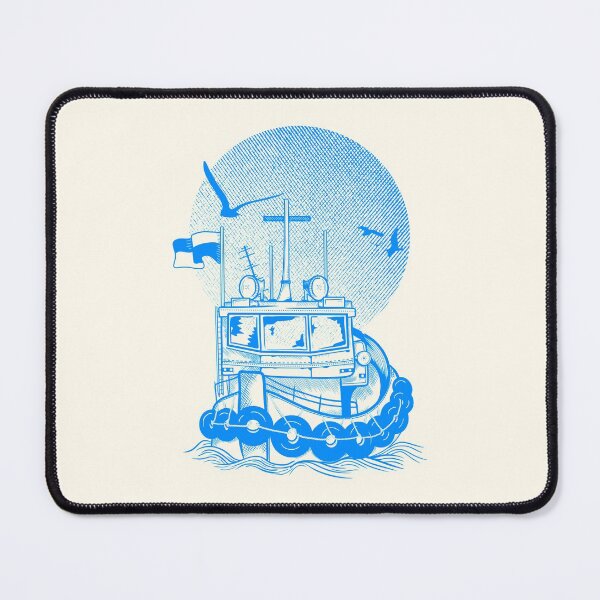 Item preview, Tugboat setting sun designed and sold by piedaydesigns.