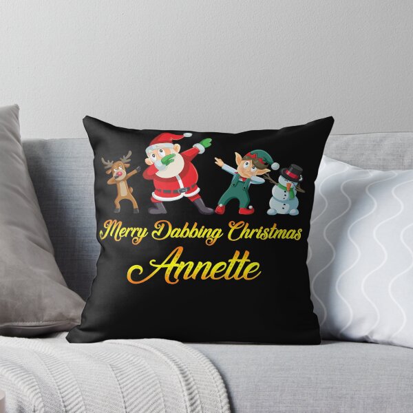 Item preview, A Mysterious Girl With Special Fate Annette Film Dabbing Santa Claus Elf Reindeer Snowman Merry Dabb designed and sold by LocosAnnette.