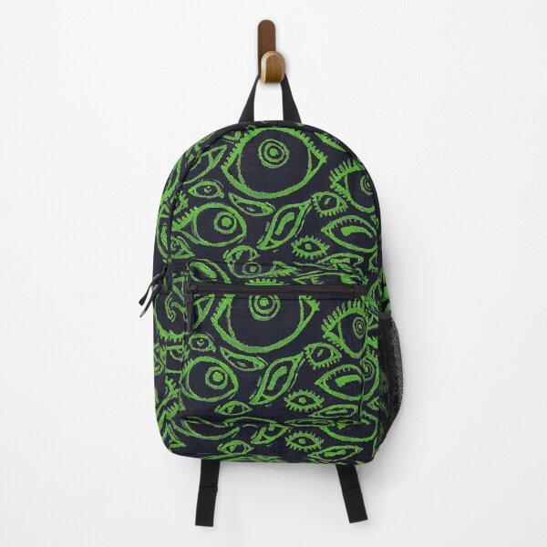 Item preview, Lime green vision Backpack designed and sold by crashhand.