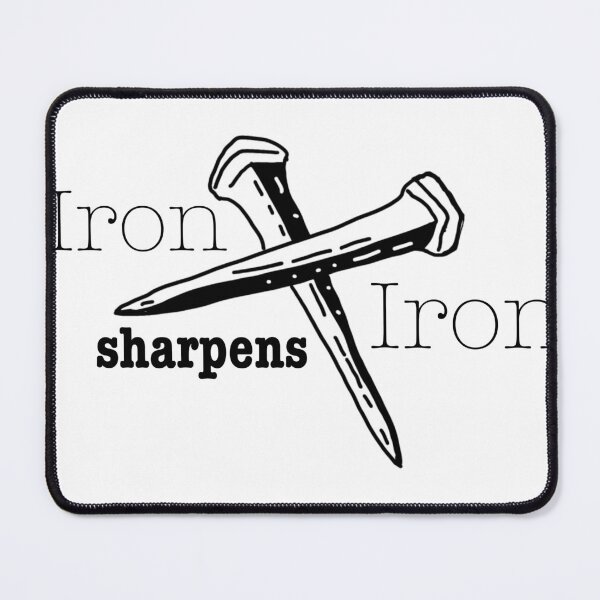 Item preview, Iron sharpens Iron designed and sold by luckymurph.