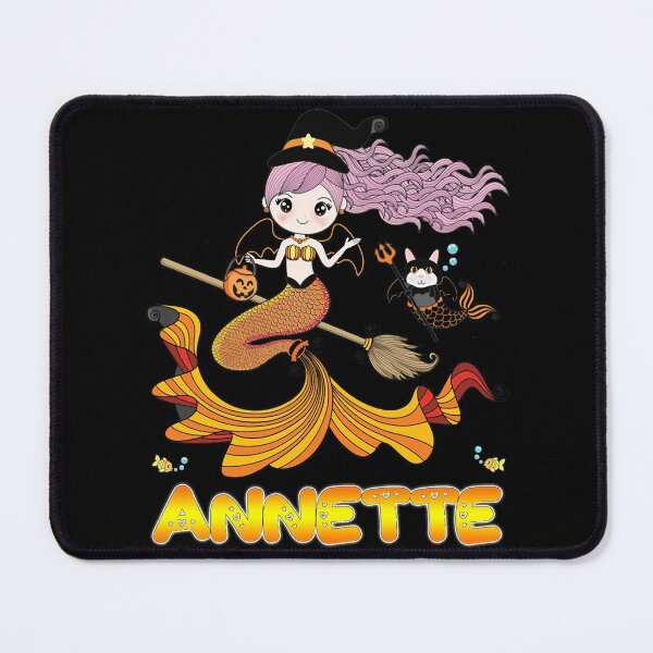 Item preview, A Mysterious Girl With Special Fate Annette Film Label Halloween Beautiful Mermaid Witch designed and sold by LocosAnnette.
