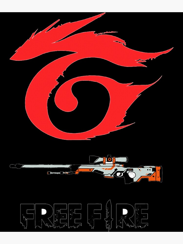 Free Fire Garena Logo Art Print For Sale By Fournationdg Redbubble
