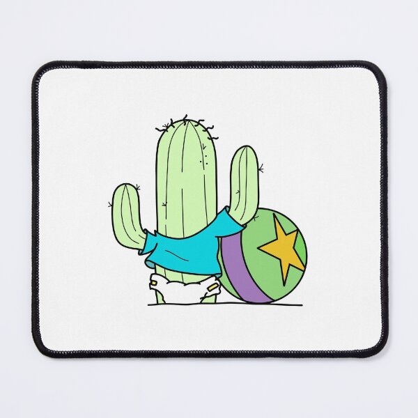 Item preview, Tommy pickles cactus in colour designed and sold by hunterandkit.