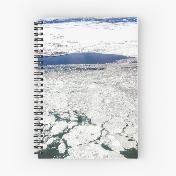 Item preview, Aerial view of the icy Ungava bay in the Nunavik region designed and sold by celinebisson.