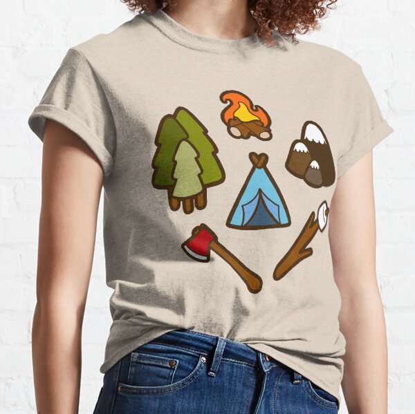 Camping is cool Classic T-Shirt