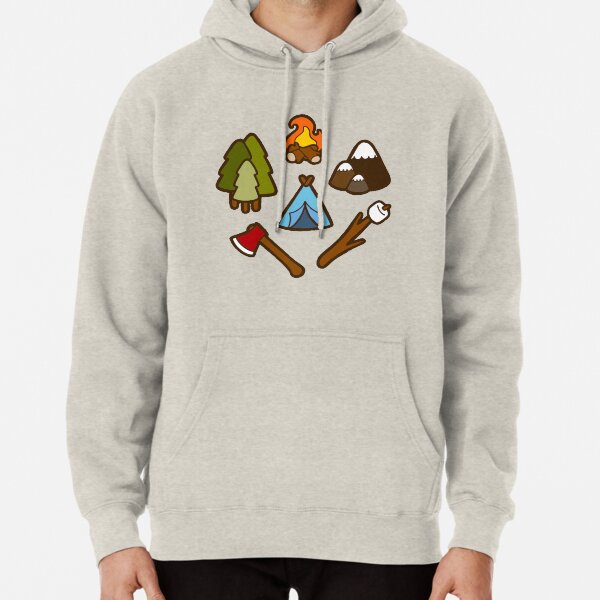 Camping is cool Pullover Hoodie