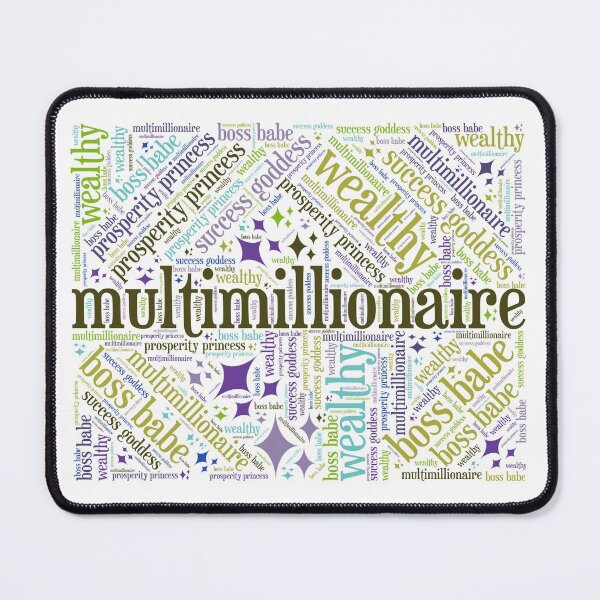 Item preview, multimillionaire vision law of attraction designed and sold by frankie5368.
