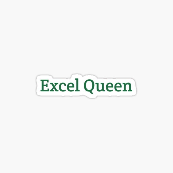 Item preview, Excel Queen designed and sold by The Abundant Canvas.