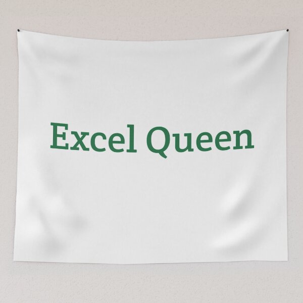 Item preview, Excel Queen designed and sold by CraftyHourNJ.