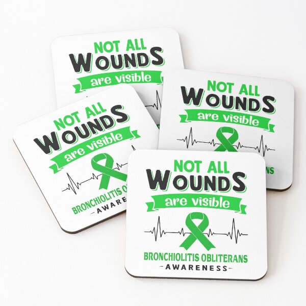 Item preview, Bronchiolitis Obliterans Awareness Not All Wounds Are Visible designed and sold by Victormoratalla.