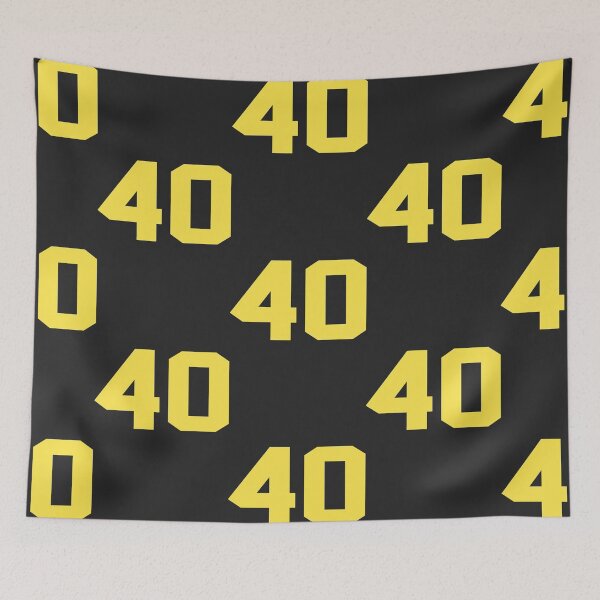 Item preview, Forty maize and blue Jersey number 40 Lightweight designed and sold by MiloRogiras.