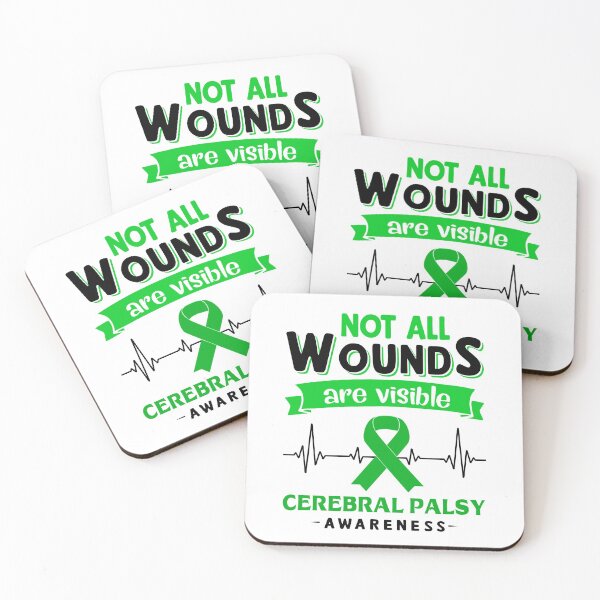 Item preview, Cerebral Palsy Awareness Not All Wounds Are Visible designed and sold by Victormoratalla.