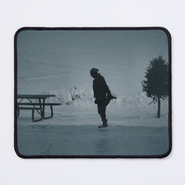 Item preview, Profile of a lonely skater on a skate ring designed and sold by celinebisson.