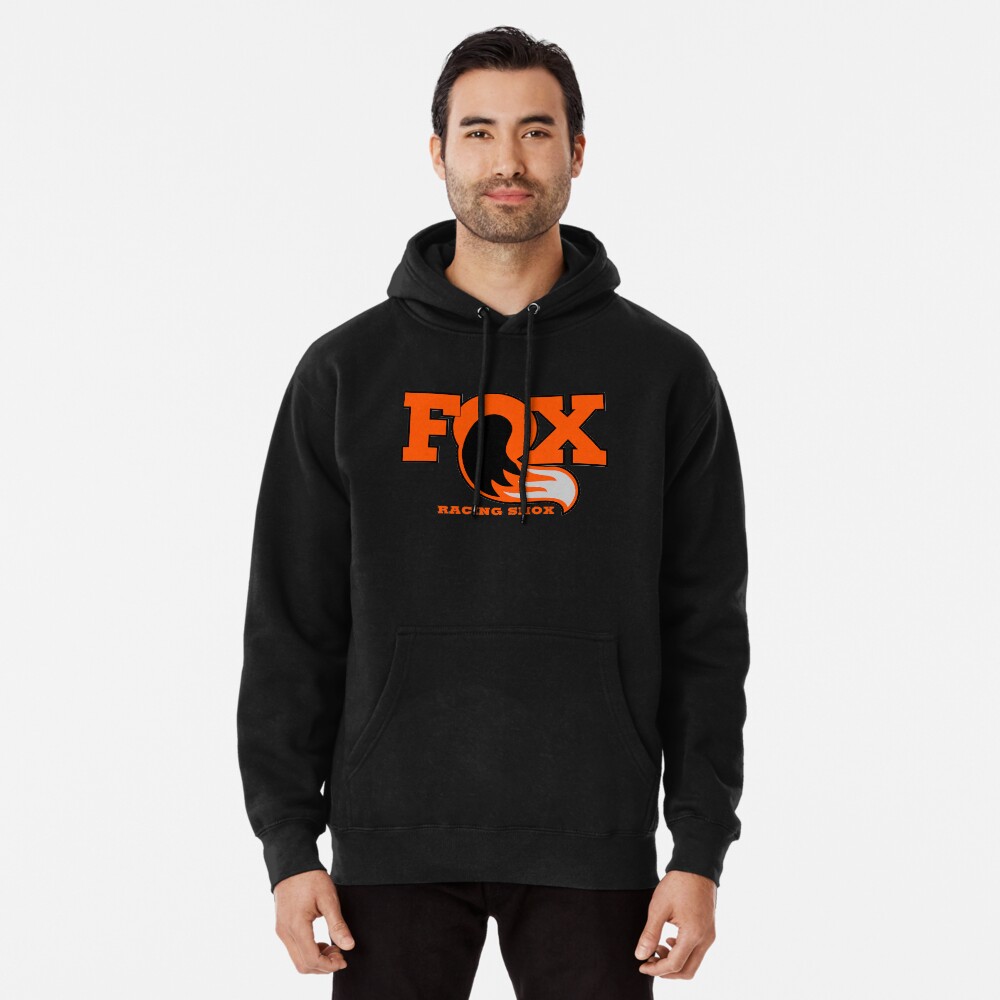 Fox best sale hoodie orange