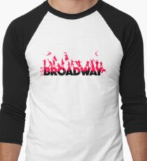 Eine Feier des Broadway Baseballshirt für Männer