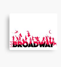 A Celebration of Broadway Canvas Print