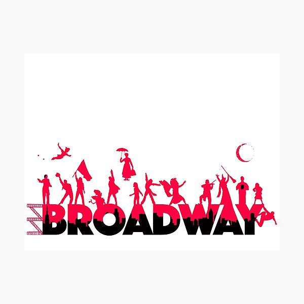 A Celebration of Broadway Photographic Print