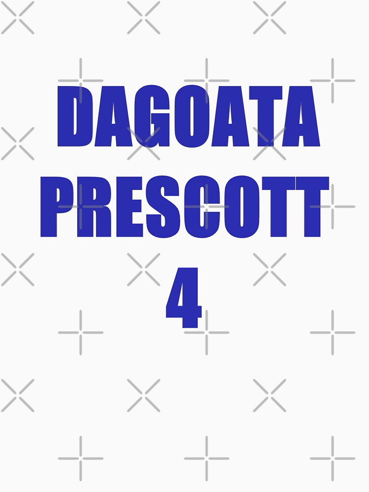 Discover Dak prescott d4k daGOATa cowboys Classic T-Shirt