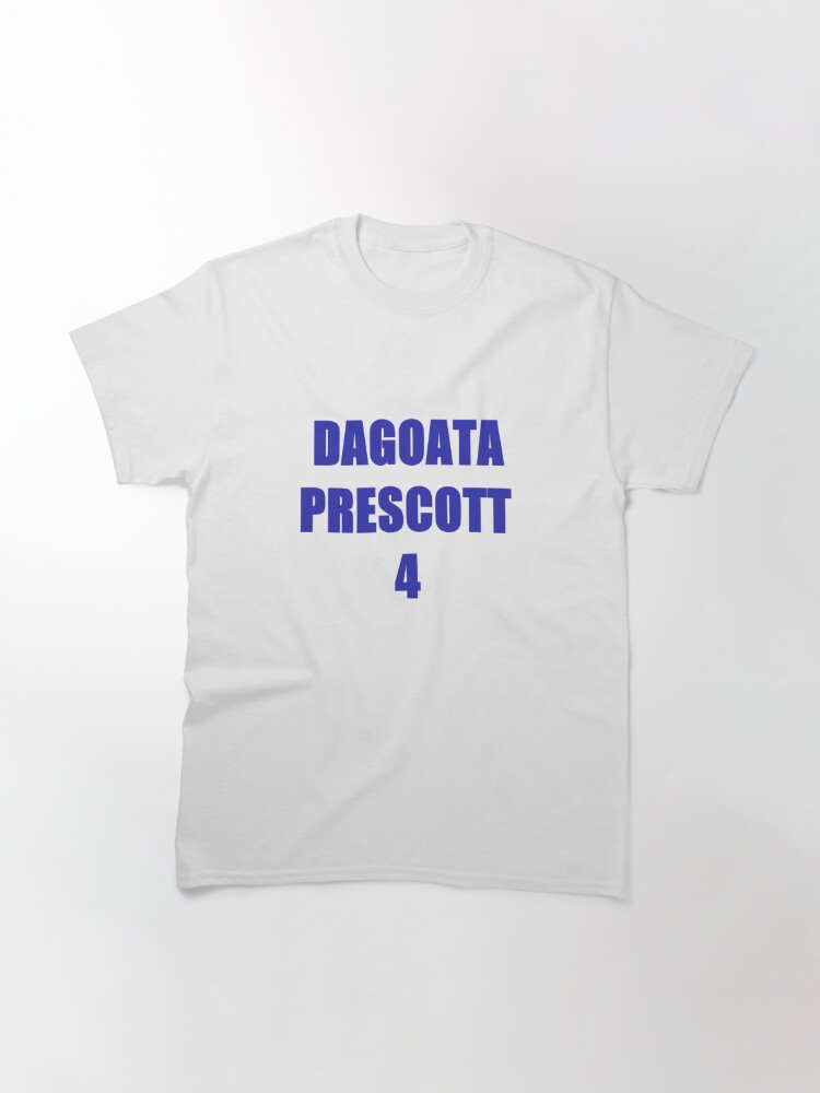 Discover Dak prescott d4k daGOATa cowboys Classic T-Shirt